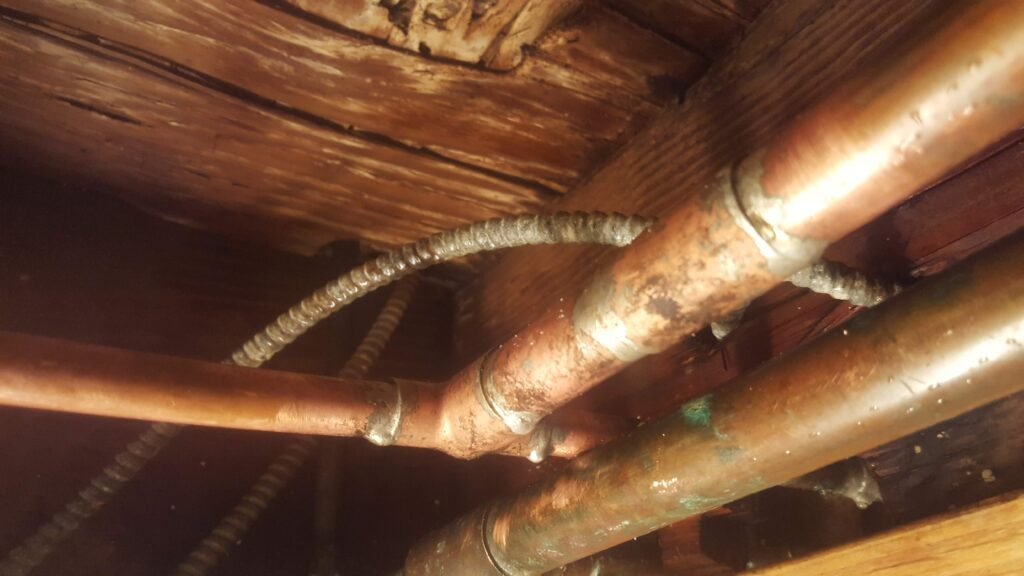 copper piping repair